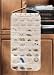 Jewelry : Hanging Canvas & Cotton Jewelry Organizer