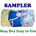 Stay Dry Easy to Use Cloth Diaper Sampler
