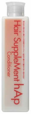 ヘアサプリメント hAp 天然高分子ケラチン配合コンディショナー 245ml