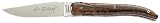 Laguiole-Knife, Steel 12C27, Amourette-Wood, Leather case
