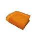 Elegant Baby 20 x 20 Orange Microfiber Security Blankie with Satin Back and Trim