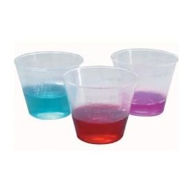Calibrated Plastic Medicine Cup - 1oz