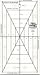 Creative Grids 4 1/2in x 8 1/2in Rectangular Square It Up and Fussy Cut Ruler cgrsr48