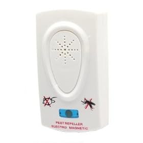 Ultrasonic Electronic Flying Insect, Rodent & Walking Insect Repeller w/ Night Light