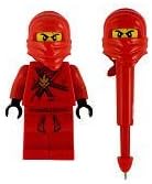 Lego Ninjago Retractable Pen - Red by MZB Imagination