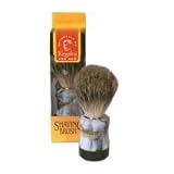 Kingsley Badger Shave Brush White Marble