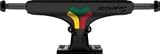 Destructo Hollowpoints Superlite III 5.0 Mid Black Rasta Skateboard Trucks - 7.75 Axle (Set of 2)