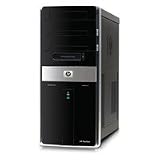 219INIX%2B1pL. SL160  HP Pavilion Elite M9600T Desktop PC with Intel Core i7 920 processor 2. 66GHz 1MB L2 + 8MB shared L3 cache with QPI Technology, 6 GB RAM, 750GB 7200 rpm SATA Hard Drive, 512MB ATI Radeon HD 4350 , LightScribe 16X max DVD+/ R/RW SuperMulti drive, Windows Vista Premium 64 bit