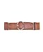 Oval Metal Buckle Elastic Belt