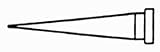 Weller Soldering Tip, LT Series, Conical Long, 0.2mm