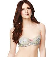 Limited Collection Floral & Lace Padded A-DD Bra