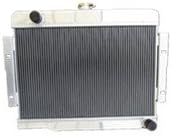 Aluminum Radiator For Jeep CJ SERIES V8 Conversion Engine CJ5 CJ6 CJ7 3Row 73-86