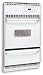 Kitchen & Housewares : Frig FGB24S5AS 24 Gas Wall Oven - Single Oven Self Clean - White