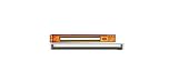 Coralife Aqualight Single Linear Strip T5 Aquarium Lighting Fixture, 1X18 Watt, 30 inch
