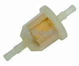 IMAGE OF Stens 120-535 Fuel Filter Replaces With Barbs Kohler 25 050 22-S John Deere AM116304 Exmark 109585 Bobcat 38666 Onan 149-2206-01 Gravely 21541500 Ariens 21541500