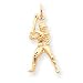 10k BASEBALL CHARM