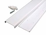 Wiremold Flat Screen TV Cord Cover (CMK30) Conceal your wall-mounted TV's audio/video cables