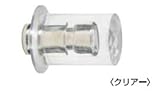 丸喜金属 P-135 10H クリアー サイズ：Φ10 ダボ柱用PC棚受 400個入