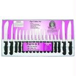 17PC DIAMOND CUT CUTLERY SET