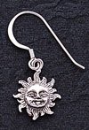 Sterling Silver Sun Earrings - Pair by A Great Jewelry Co.