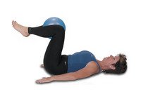 Sissel Pilates Mini Ball, Purple, 9 Inch
