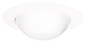 Cooper Lighting 172PS 6-Inch Trim Showerlight with Dome Lens and Reflector, White Trim with Frosted Glass Dome