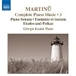 Martinu: Complete Piano Music, Vol. 3