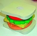 Melissa & Doug Wooden Sandwich-Making Set