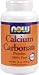 Calcium Carbonate by NOW Foods - Minerals (1.2g - 12 oz. Powder)