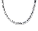 18 Sterling Silver Wheat Chain
