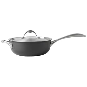 Calphalon One Infused Anodized 4-Quart Chef's Pan with Lid by Calphalon