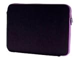 Belkin Notebook Neopren Schutzh&uuml;lle, 39,6 cm (15,6 Zoll) Widescreen Kohlenschwarz/Lila
