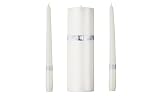 Wilton Princess Wedding Day Collection Unity Candle and Taper Candles Set/3