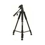 Polaroid 145cm Photo / Video Tripod Includes Deluxe Tripod Carrying Case For Digital Cameras & Camcorders