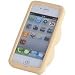 Creative Buttocks Hip Theme Soft Silicone Cover Case for Apple iPhone 4G-YELLOW