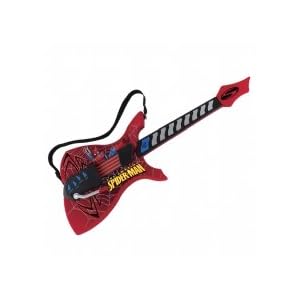 The Amazing Spiderman Spider-Tronics Swing N' Sling Guitar by 