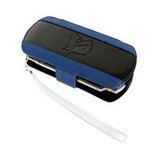 Pacific Design Sony PSP Gaming Flip Case - Case for game console - polyurethane - black, burnt red