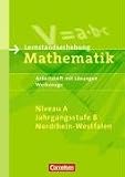 Lernstandserhebungen Mathematik - Nordrhein-Westfalen: 8 - Schuljahr: Niveau A - Werkzeuge: Arbeitsheft mit L&ouml;sungen - 