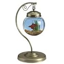 Aqua Tank Desktop Aquarium - Current AQUABETTA SATIN NICKEL