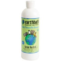 Earthbath Green Tea Leaf Shampoo for Pets, 16-Ounce