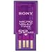 Sony Micro Vault Tiny 512 MB USB Flash Drive (USM512H)