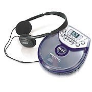 jWIN Portable CD Player with AM/FM Stereo Radio and 10 second Anti-Skip Protection, (Blister) [ Model JXCD710 ]