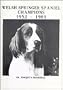 Welsh Springer Spaniel Champions, 1952-1989