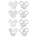 Mickey Mouse Paper Clips: Swirls, 8/Pkg.