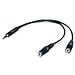 3.5mm Audio Headphone Splitter Cable Jack Lead Two Way