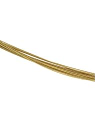 25 Row Cable Chain With Bayonette Clasp 18K Gold Yellow Ch741 17 Inch