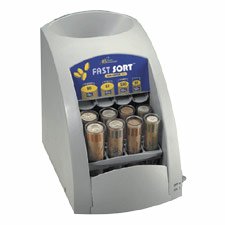 Royal Sovereign FS-2 Fast Electronic Coin Sorter, Pennies Through Quarters by Royal Sovereign