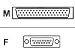 Cisco - Serial cable - DB-15 (F) - DB-50 (M) - 3 m - shielded