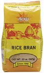 Rice Bran by NOW Foods - Natural Foods (20 oz)