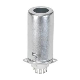 9-Pin Tube Socket Ceramic with Shield for Fender